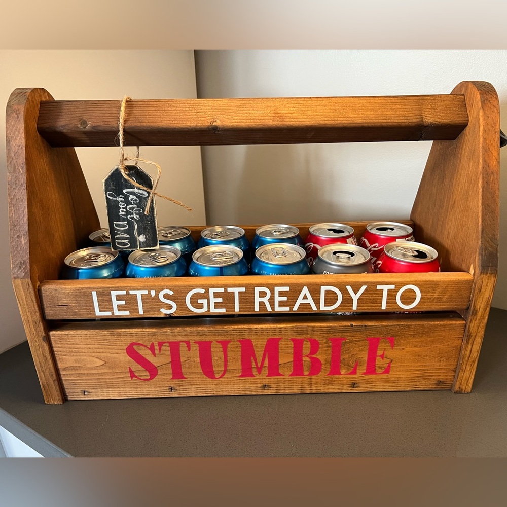 Wooden tool box. Great gift ! Father’s Day!